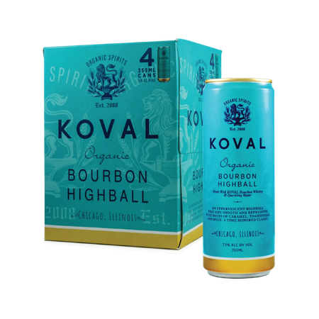 Vintegrity Canned Cocktails - Koval Bourbon
