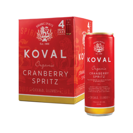 Vintegrity Canned Cocktails - Koval Cranberry